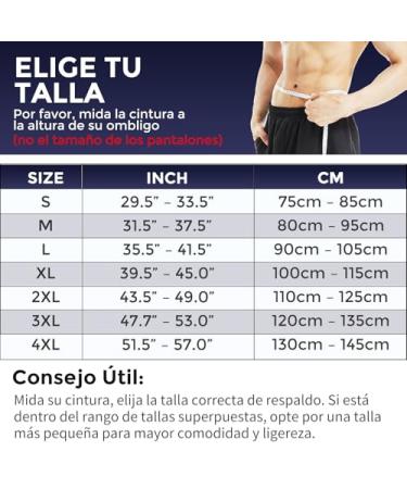 Back Brace for Men & Women - Adjustable Lower Back Pain Relief Support Belt for Heavy Lifting Herniated Disc & Sciatica - Large Black - Buy Online on GoSupps.com