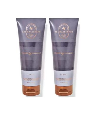 Bath and Body Works Aromatherapy Cinnamon Sandalwood Ultimate Hydration Body Cream 8 Oz. 2 Pack (Cinnamon Sandalwood) - Buy Online on GoSupps.com