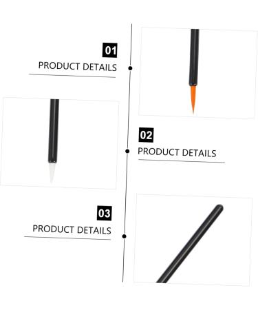 NOLITOY 200 pcs Applicator Brush Makeup Eyeliner Eyelash Cosmetic Tools Disposable Mascara Stick Eye Wands - Buy Online on GoSupps.com