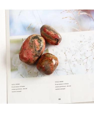 Natural Crystal Rough Crystal 500g Natural PolishedCrystal Pink Rhodonite Tumbled Stone Can be Used for Natural Stones Household yuebang - Buy Online on GoSupps.com