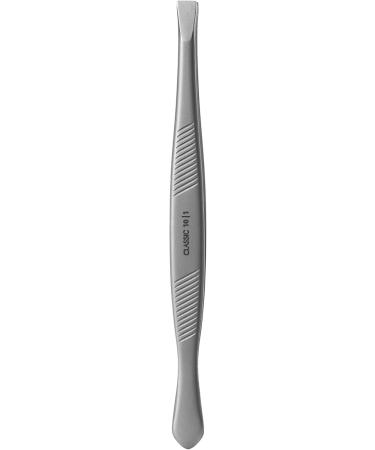 STALEKS PRO Precise brow tweezers with wide and straight edges. Medical grade stainless steel. Classic 10/1 - Buy Online on GoSupps.com