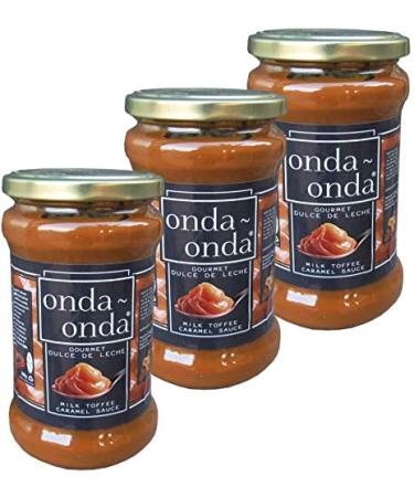 Onda Onda Gourmet Dulce de Leche - Premium Milk Caramel Sauce. Creamy topping for cakes desserts g