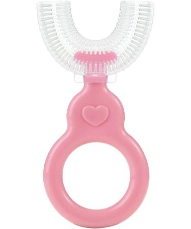 PandaEar 4-Pack U-Shaped Soft Silicone Toothbrush for Kids 2-6 & 2-Pack Baby Finger Toothbrush Set - 360 Whole Mouth Cleaning | Ages 3 Months - Buy Online on GoSupps.com