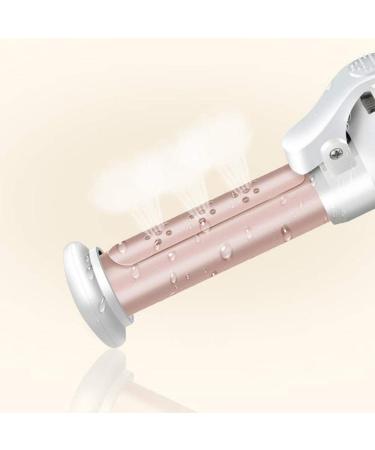 Mini Cordless Curling Iron - 30W 2-in-1 USB Rechargeable Hair Curler & Straightener for Travel - Ceramic Wet & Dry Use (White - Buy Online on GoSupps.com
