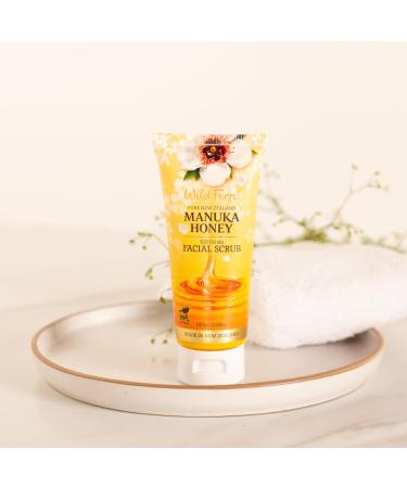 Wild Ferns Manuka Honey Gentle Facial Scrub | Exfoliating Natural Skincare | International Shipping - Buy Online on GoSupps.com