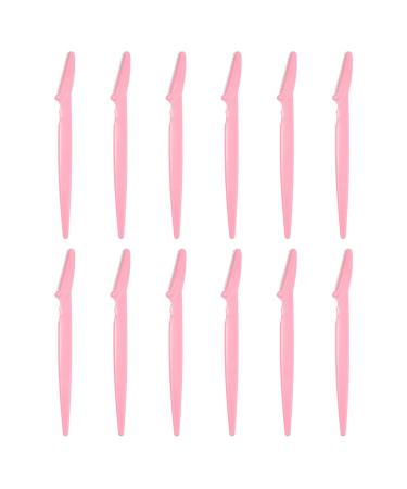 Xujlrl 12 pieces of razor for the face of women professional dermaplaning tools for fluffy hair face and eyebrow hair removal gentle skin peeling blade