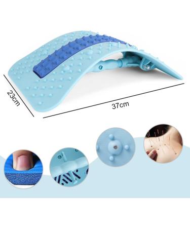 Back Extensor & Massager - Multi-Stage Lumbar Support for Office Chairs | Relieve Muscle Tension & Discomfort - Buy Online on GoSupps.com