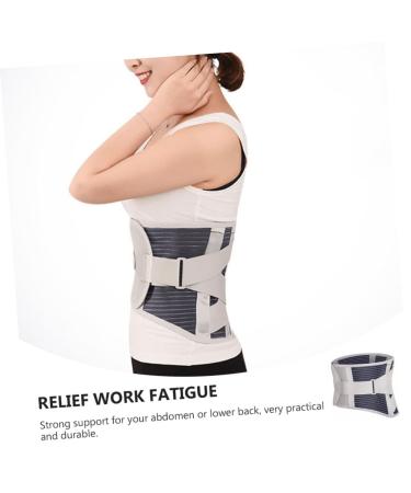 Waist Support Heated Brace | Back Pad & Lumbar Support Belt | Slim Belly Band Heating Cushion 120x30cm - Buy Online on GoSupps.com