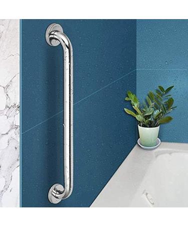 2 Pack 16Inch Shower Grab Bar Steel Bathroom Grab Bar Handle Bathroom Shower (1.25inch Diameter) Black C - Buy Online on GoSupps.com