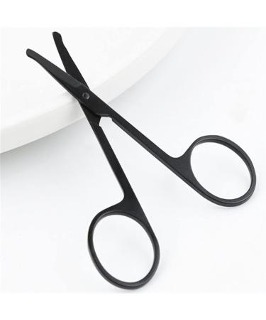 OUSIKA Stainless Steel Nose Hair Trimmer - Manual Eyebrow & Eyelash Scissors | International Shipping Available - Buy Online on GoSupps.com