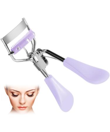 Professional Eyelash Curler with Built-in Comb - Fits All Eye Shapes - Purple Eyelashes Accessories for Perfect Lashes - Buy Online on GoSupps.com