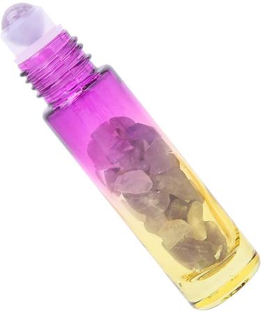 Fabater Roller Bottle Hotel Glass Essential Oil Bottle for Home Travel (10ML red and yellow gradient essential oil bottle) - Buy Online on GoSupps.com