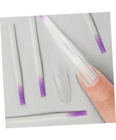 FRCOLOR False Nail Extension Artificial Nail Tip Fibreglass Gel Nails Fibreglass Silk Fibre Nail Extension Fibreglass Nail Art Shape Nail Acrylic Tips Nail Tips Long - Buy Online on GoSupps.com