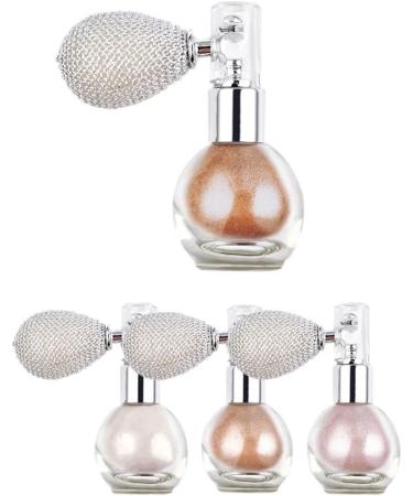Glitter Spray Body Glitter Highlighter Powder Spray Makeup Pigment Powder with Aroma Glitter Brighten Shimmer Fresh Makeup Powder for Face Body Cosmetic 02 champagne - Buy Online on GoSupps.com