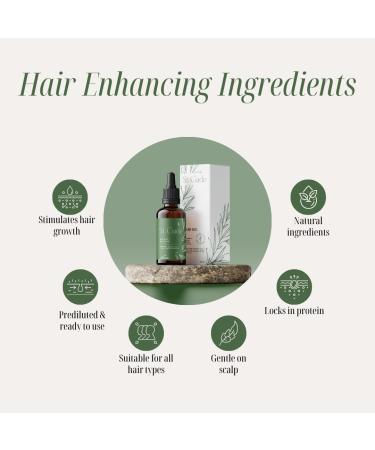 Hair Growth Oil with Batana Oil Castor Oil Rosemary Oil & Coconut Oil. Effective Thickening Conditioner Mask & Hair Loss Scalp Treatment Serum | For Men & Women - Buy Online on GoSupps.com