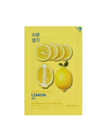 Pure Essence Lemon Mask Sheet - Hydrating Brightening Face Mask for Radiant Skin - Buy Online on GoSupps.com