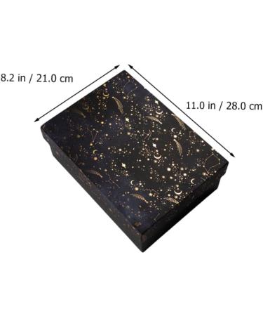 Anneome Box Packing Box Flower Christmas Jewelry Organizer Tray Sugar Case Chocolate Bronzing 28X21X11CM As Shown - Buy Online on GoSupps.com