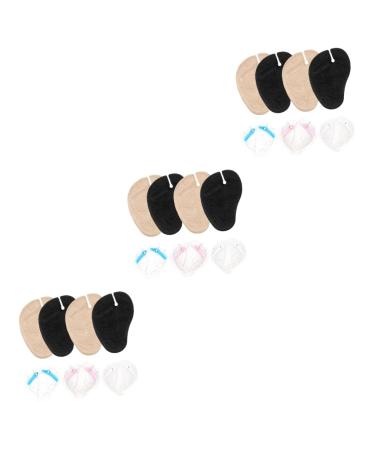Holibanna 15 Pairs Palm Rest Slipper Protectors Pads Thong Sandals Metatarsal Cushions Adhesive Forefoot Pads Thong Cushion Inserts Blue Sandals Comfy Cozie Insole Pattern Gel