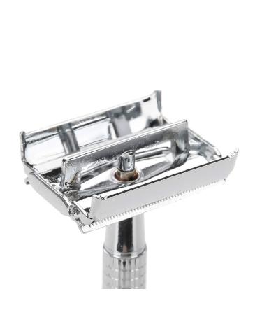 Premium Portable Men's Razor - Aluminum Classic Wet Shaving Set for a Smooth Shave - Buy Online on GoSupps.com