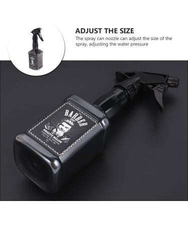 NOLITOY Haircut Watering Can Gardening Watering Cans Refillable Spray Water Bottle Sprayer Essential Oils Bottle Spray Mist Bottle Hair Gel Spray Bottle Fine Mist Kettle Plastic Travel 26x7.5cm Black - Buy Online on GoSupps.com