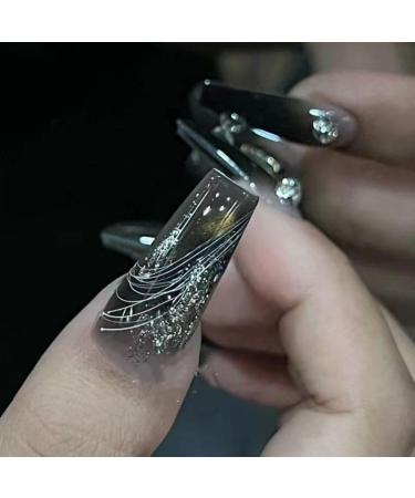 Temperament Manicure Punk Kaze Jun hand-extended custom-made wearable nail removable nail patch.(S) - Buy Online on GoSupps.com