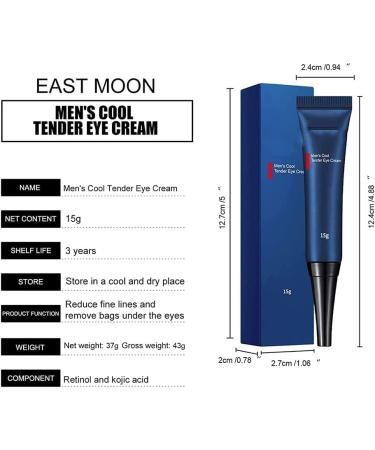 Himse Awaken Peptide Depuffing Eye Gel 2-pcs: Dermamen, Lifts Firming Anti-Wrinkle & Moisturizing for Men, Reduces Dark Circles & Bags - Buy Online on GoSupps.com