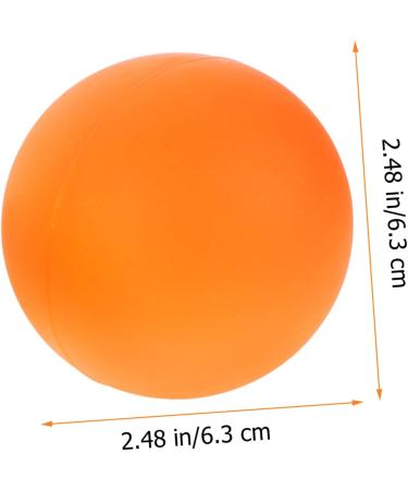 Ultechnovo Foot Massager - 2 Lacrosse Balls Myofascial Release Mobility Massager | Fascia Ball for Deep Tissue Massage - 6.30x6.30cm Red - International Shipping Available - Buy Online on GoSupps.com