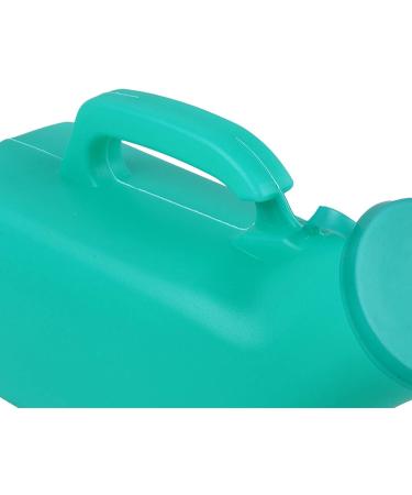 1200ML Male Urinal Reusable Long Neck Incontinence Pee Bottle Plastic Urine Collection Spill Proof Device Snap-On Lid Happy - Buy Online on GoSupps.com