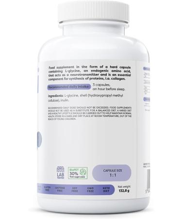 Osavi Glycine 1000mg 120 vegan caps - Buy Online on GoSupps.com