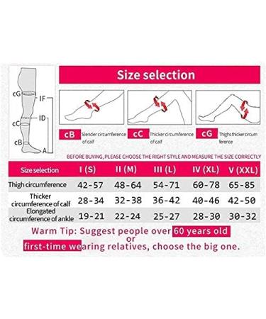 Buy Women's 20-30 mmHg Compression Tights | Medical Gradient Support Stockings for Varicose Veins | Open Toe Beige S - Buy Online on GoSupps.com