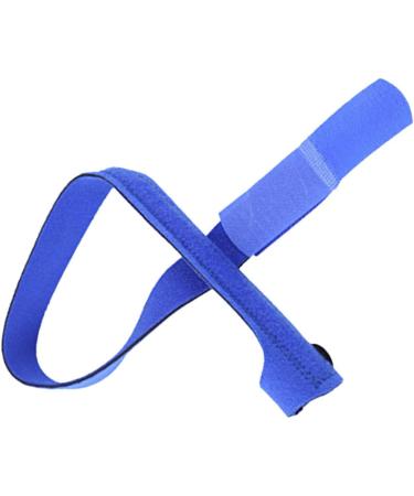 BESPORTBLE 3pcs Toe Strap Toe Splitter Set - Health Protective Separator Stretchy Stretcher - Blue Comfortable Cloth Toe Divider x3pcs - Buy Online on GoSupps.com