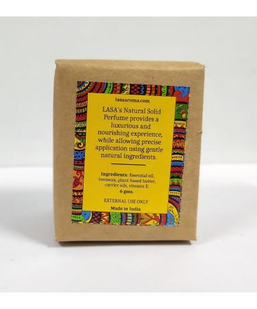 Lasa Aromatics Unisex Coconut Natural Solid Perfume - Buy Online on GoSupps.com