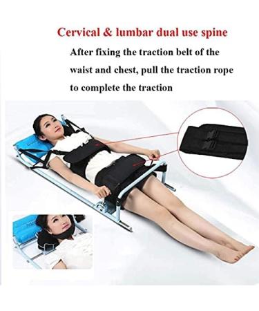 Cervical Stretching Device Back Traction Bed Physical Therapy Body Stretching Corrector Device for Home Use Relieving Neck & Spondylosis - Buy Online on GoSupps.com