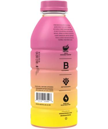 Prime Hydration Strawberry Banana 500ml Logan Paul & KSI American Prime Drink - Limited Edition - Buy Online on GoSupps.com