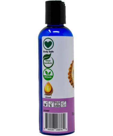 Lick Coconut Cream Massage Oil - Edible Non-Greasy Body Oil for Couples Vitamin E Enriched - Perfect for Date Night 4 oz - Buy Online on GoSupps.com