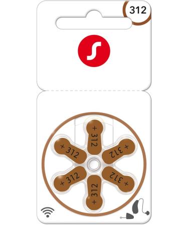 Buy Signia Hearing Aid Batteries Size 312 (60 Pack) - Free Cleaning Cloth Included | Premium Quality Long-Lasting Power - Fast International Shipping - Buy Online on GoSupps.com