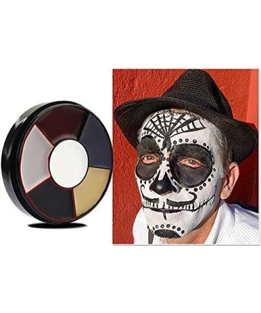 Mysense Liquid Latex Scar Wax SFX Makeup Kit with 6 Color Wheel Face Paint and Stage Blood - Perfect for Creating Fake Scars, Wounds, and Zombie Effects - Buy Online on GoSupps.com