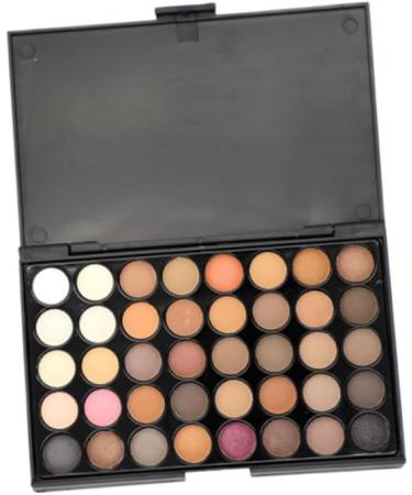 FOMIYES 2pcs 40 Makeup Palette Eyeshadow Pallet Eyeshadow Matt Eye Shadow Eyeshadow Palette Earth Tones - Buy Online on GoSupps.com