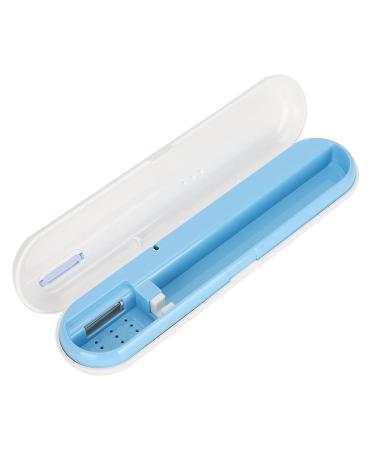 Syrisora Portable USB UV Toothbrush Sterilizer Disinfectant Toothbrush Storage Holder (White)