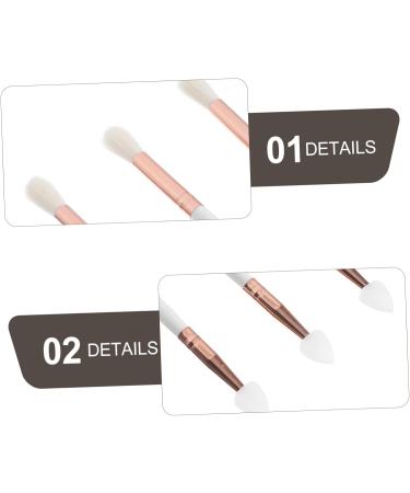 Mikinona 3pcs Eye Shadow Brush Convenient Eyeshadow Brush Handheld Eyeshadow Applicator Makeupset - Buy Online on GoSupps.com