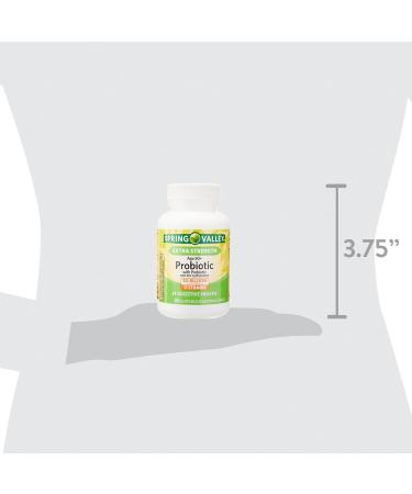 Probiotic | Age 50+ | 50 Billion CFU 11 Strains 30 Capsules | Daily Probiotic Supplement | for Adults 50+ | Spring Valley + Vsl Sticker - Buy Online on GoSupps.com