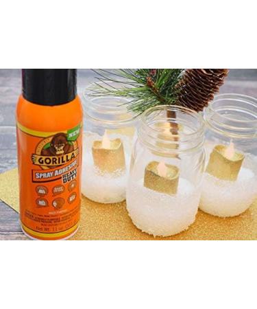 Gorilla Heavy Duty Spray Adhesive 4oz Clear - Multipurpose & Repositionable | Pack of 1 - Buy Online on GoSupps.com