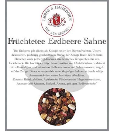 Lerbs & Hagedorn Strawberry Fruit Tea/Cream 1kg - Strawberry Nativity