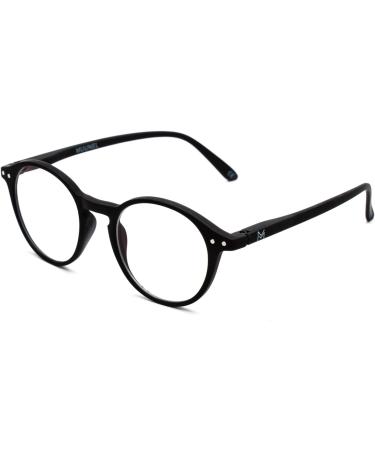 Shop MUUNEL Non-Prescription Glasses for Women - Essilor AR Coating Luca Ultimate - Optimal Visual Clarity & Stylish Black Frame International Shipping Available - Buy Online on GoSupps.com