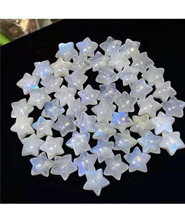 Gemstone Natural Folk Crafts Crystal Blue Moonstone Stars 10pcs for Gifts - Buy Online on GoSupps.com
