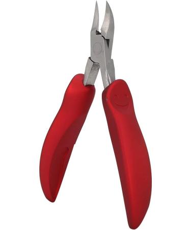 Cuticle Plier Practical To Use Easy To Operate Long Service Life Dead Skin Removal Nipper for Onychomycosis for Salon(S1 red) - Buy Online on GoSupps.com