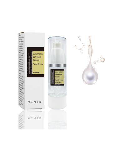 Snail Mucin Snail Collagen Soft Pearl Essence Facial Firming Serum Hydrating Essence Awaken Skin Rich Moisturizing Not Sticky for Dry Dehydrated Skin Reducing Water Evaporation