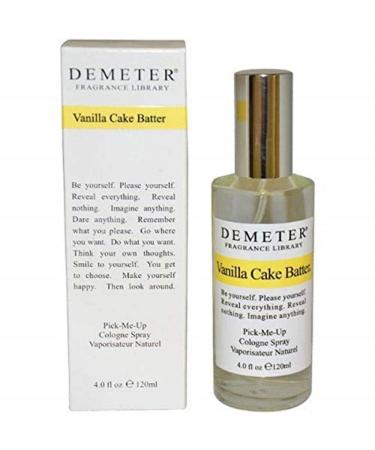 Demeter Vanilla Cake Batter Women Cologne Spray 4 Ounce