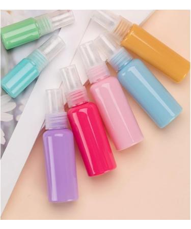 8 Multi-Colored Refillable Spray Bottles | 50ml Fine Mist for Essential Oils Travel Cleaning Aromatherapy & Makeup - Buy Online on GoSupps.com