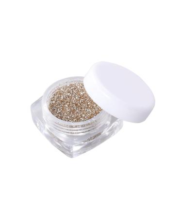SKISUNO Glitter Eyeshadow 2pcs Glitter Platinum Makeup Pigments Pearl Eyeshadow Powder Mineral Fashion Shadow Eye Cosmetic